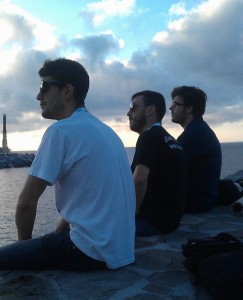 Aitor Cruz, Tonet & Bouman al sol.